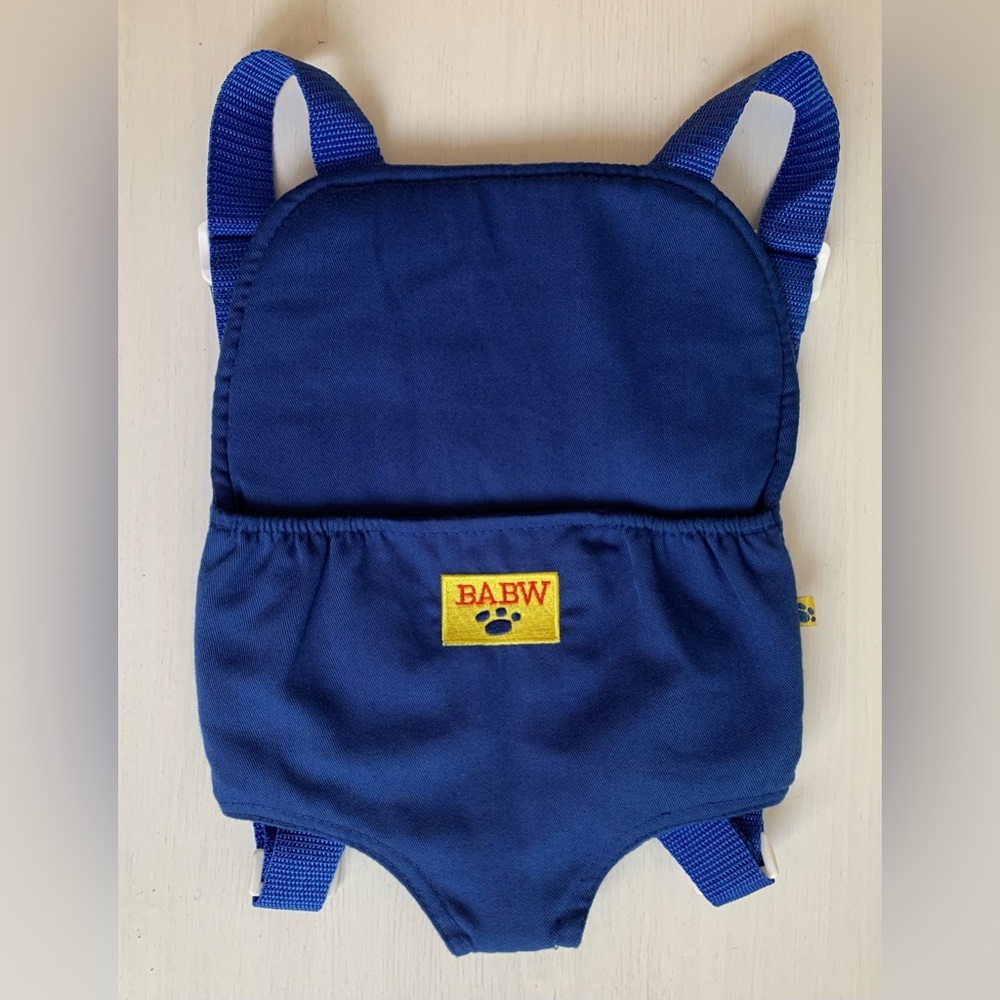 Build-A-Bear BABW Blue Backpack Carrier